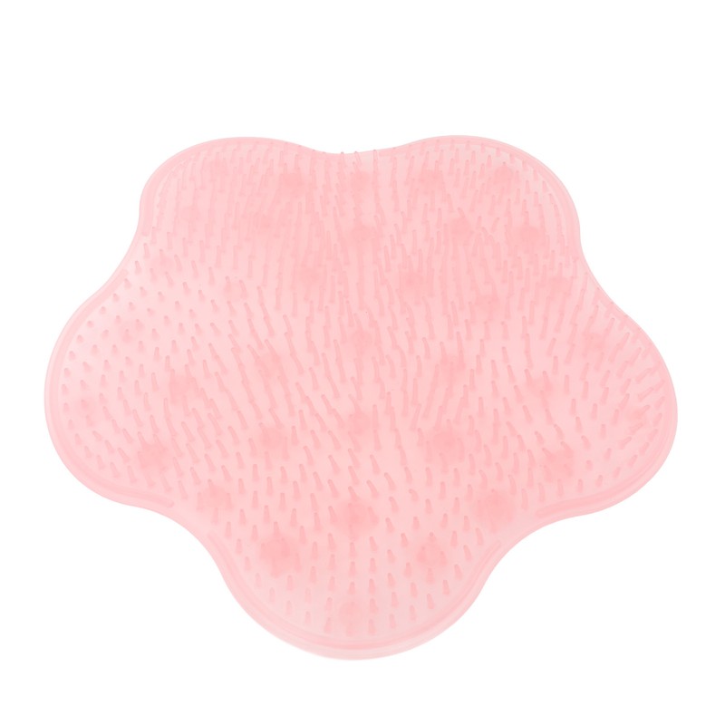 3PCS Shower Foot and Back Scrubber Silicone Wall Mounted Bath
