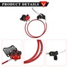 PRO BAT Front Hydraulic Disc Brake Caliper System for 50cc