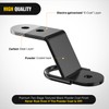 Nilight ATV/UTV Three-Way Hitch with 2 Inch Ball 3500lbs 3