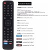 Unbranded Replace Remote for Hisense Android Smart TV EN2C27 EN2D27
