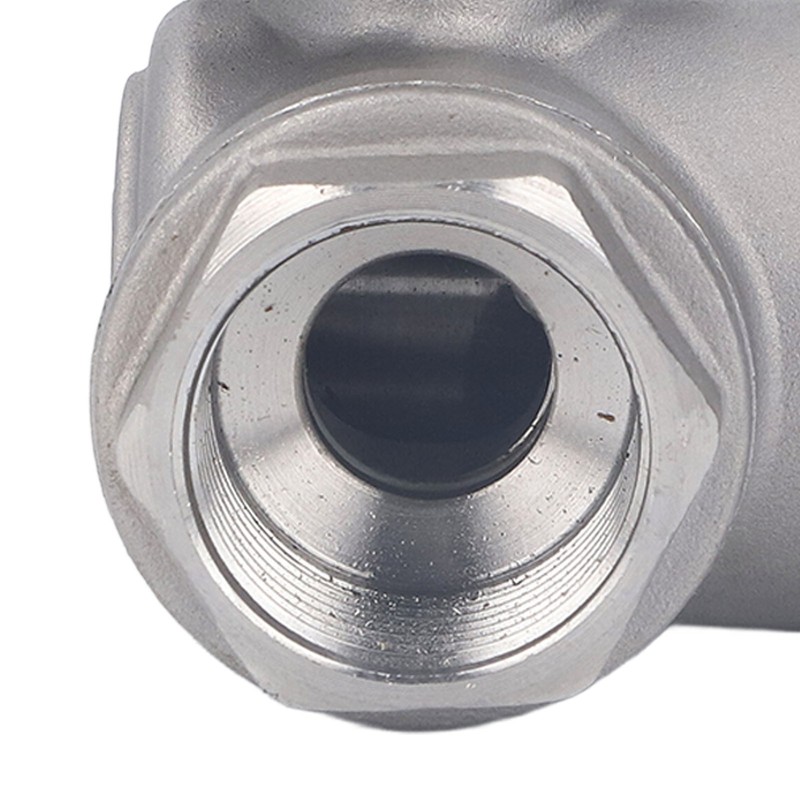 3 Way Ball Valve 1in 304 Stainless Steel Female T
