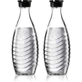 SodaStream Duopack / 1047200490 Carafe en verre 2 x 0,6 l Pour modèles Penguin et Crystal (Import Grande Bretagne) (2 Pack)
