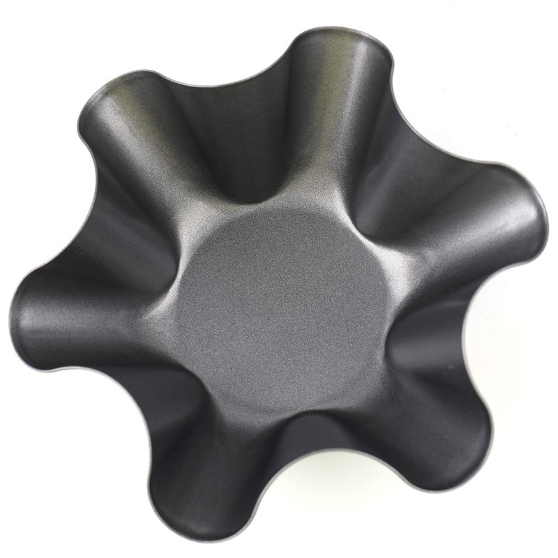 Tosnail 8-Pack Taco Shell Bowl, 6.5 Inch Tortilla Pan, Non-Stick