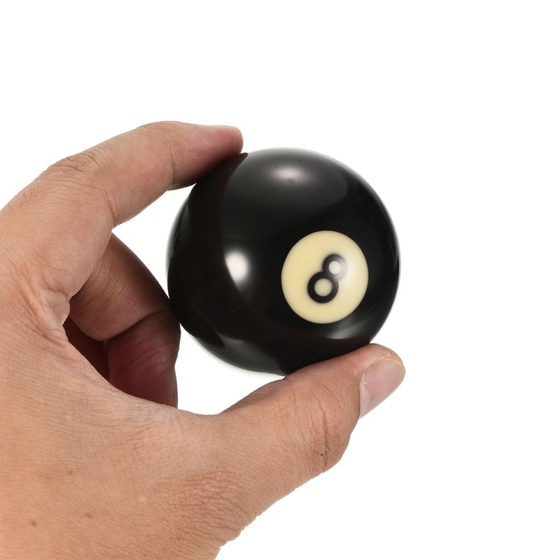 PATIKIL 2-1/4" #8 Ball Billiard Replacement Ball, 2Pcs Pool Table