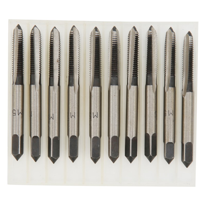 Screw Thread Tap Drill Manual Straight Flute Carbon Steel Industrial