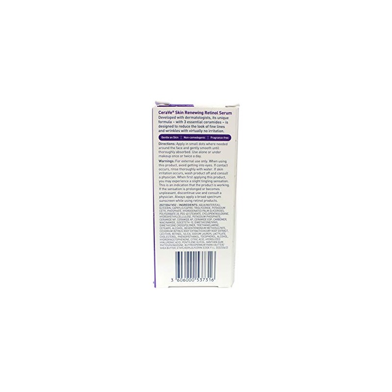 CeraVe - Sistema renovador, sérum renovador de piel, 1 onza