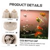 SHOWERORO 4Pcs Quick Screw Cap DIY Generator Bottle Kit for