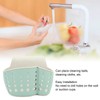4Pcs Sink Sponge Holder PP 2 Layer Adjustable Strap Soap