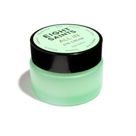 Eight Saints Skin Care All In Eye Cream, Natural and Organic Anti Aging Under Eye Cream to Reduce Puffiness, Wrinkles, and Under Eye Bags, Dark Circles Under Eye Treatment, 0.5 Ounces