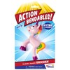 NJ Croce Bendables Unicorn Action Figure, 4"