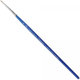 Pincel Chato Winsor & Newton 111-0 Sintético Acrílico Uno Pincelazo