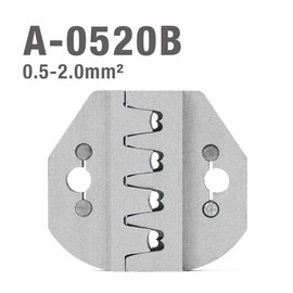 IWISS Tabletop Crimping Machine Replacement Dice, Crimping Terminal Dice, EDM Product (A0520B (for Giboshi Terminal))