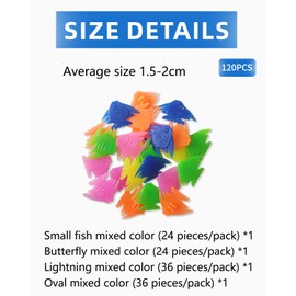 JEXOWIQ Bicycle Spoke Reflectors - 120 Pieces Colourful Bicycle Spokes Bicycle Accessories Children Bicycle Spoke Beads Spoke Clicker Bicycle Spoke Decorations Spoke Beads