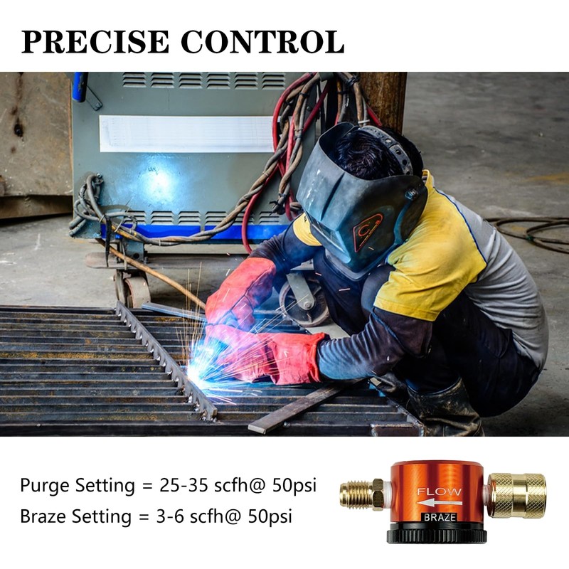 Nitrogen Purge Regulator Tool, Nitrogen Purge Regulator for HVAC Nitrogen