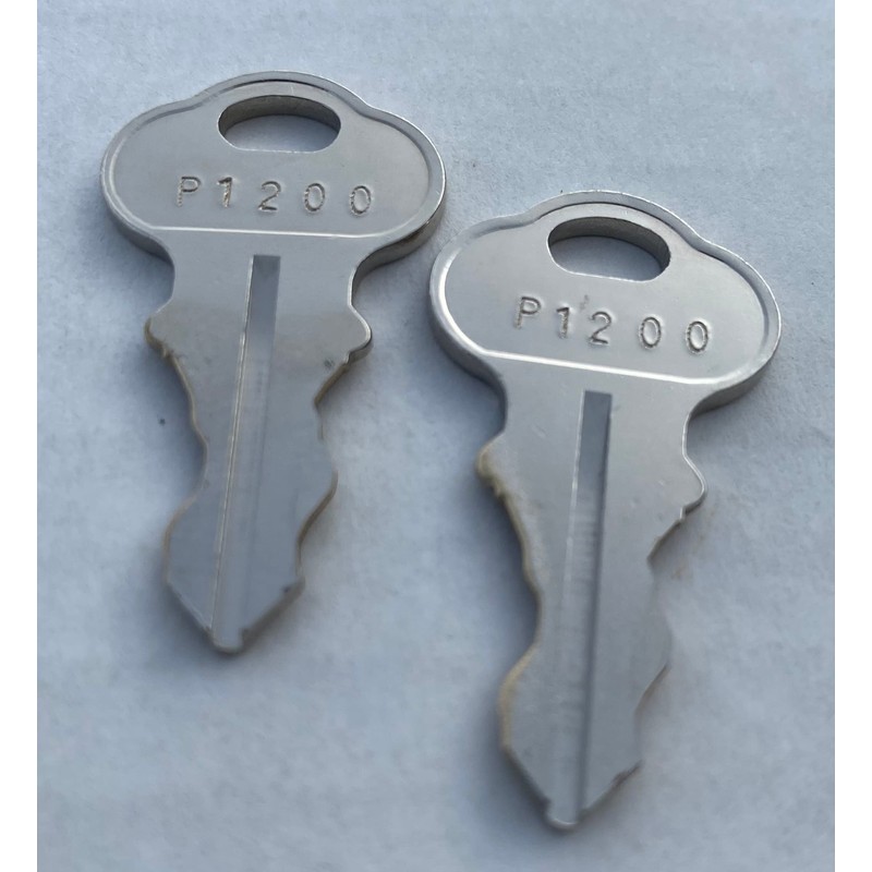 Rockola Jukebox Cabinet Keys - Fits Many Rock-Ola Models SafeCo