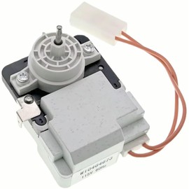 W10464673 Refrigerator Evaporator Fan Motor Compatible with Whirlpool KitchenAid refrigerators, Replace WPW10464673 PS7320664 PS11755167 3020513 AP6021839, 115V 60Hz