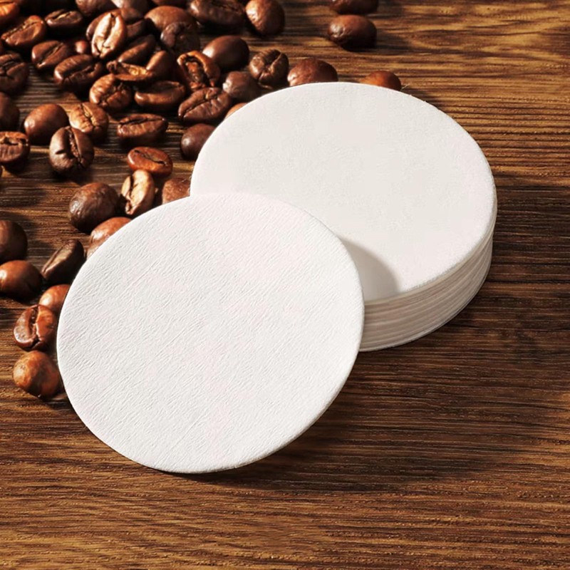 1000 Pcs Round Disposable Coffee Filters Paper Compatible with Aeropress