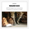 WETSOX Wader Sox, RNF Black, XL, Frictionless Wading Socks, Get