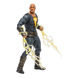 McFarlane Toys DC Black Adam Movie 7IN Cifras - Adam Negro (Disfraz de héroe)