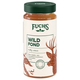 Fuchs Spices - Wild Fund, Table-Ready Fund for Preparing Various Game Dishes, No Flavour Enhancer, Dyes or Palm Fat, 400 ml in Resealable Glass