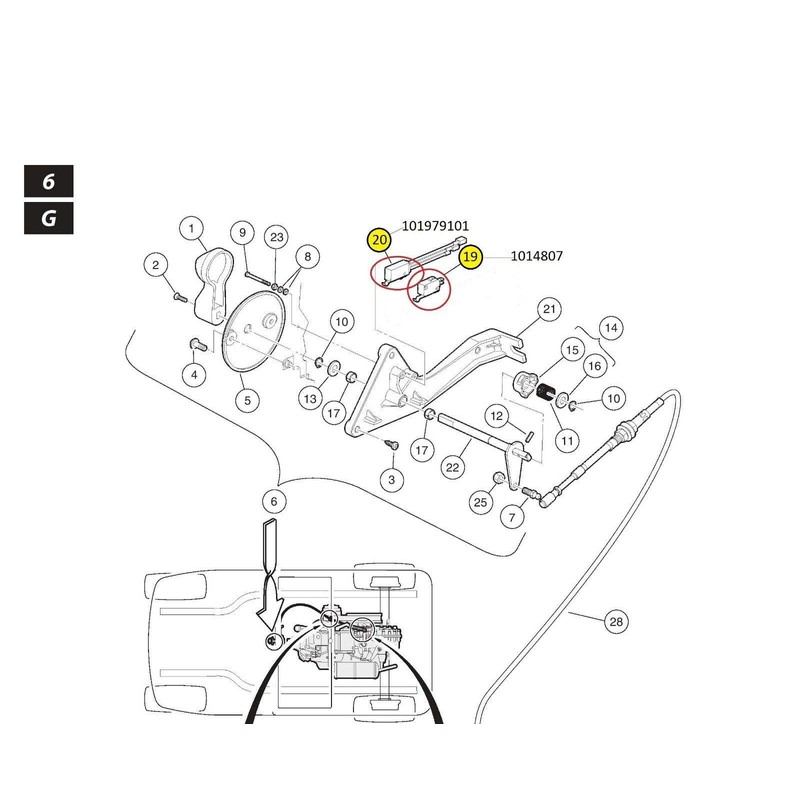 Golf Cart Forward Reverse Micro Switch 101979101 and 1014807 3