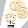 Pack of 40 Fitschenringe Room Door Washers Door Hinge Mounting
