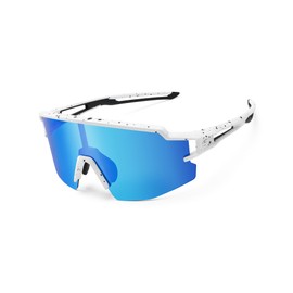 ROCKBROS Kids Sunglasses Polarized Youth Baseball Sunglasses Cycling Glasses UV400 Sports Glasses for Boys Girls Age 8-14