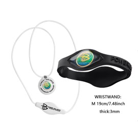 Power Balance Silicone Rubber Wristbands Bracelets Sports and Silicone Pendant Necklace for Men and Women
