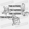 Febest TMB 1NZFERR Engine Blocks