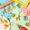 ZAUGONTW 48 Pcs Mexican Fiesta Keychains - Cinco De Mayo
