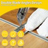 Utility Knife Blades Compatible with Toughbuilt,Steel hook Blades for Cutting