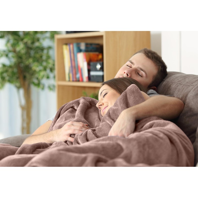 Utopia Bedding Utopia Bedding Rose Pink 300GSM Fleece Blanket (Queen