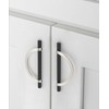Coinkoly 10 Pack Black and Brushed Satin Nickel Cabinet Pulls