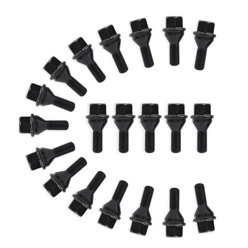 20 Pcs Upgrade 611-005 6511051AA Wheel Lug Bolts M12x1.25 19mm