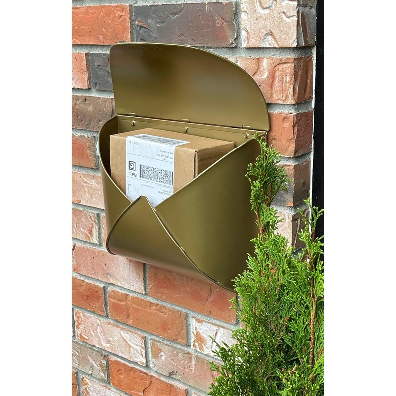 NACH Wall Mount Mailboxes for Outside, 12.5 x 5 x