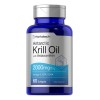Aceite De Krill 2000mg(60 Cápsulas) Omega 3 Horbaach Sabor Sin