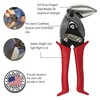 Midwest Tool MWT-6900L Snip, Red, Left
