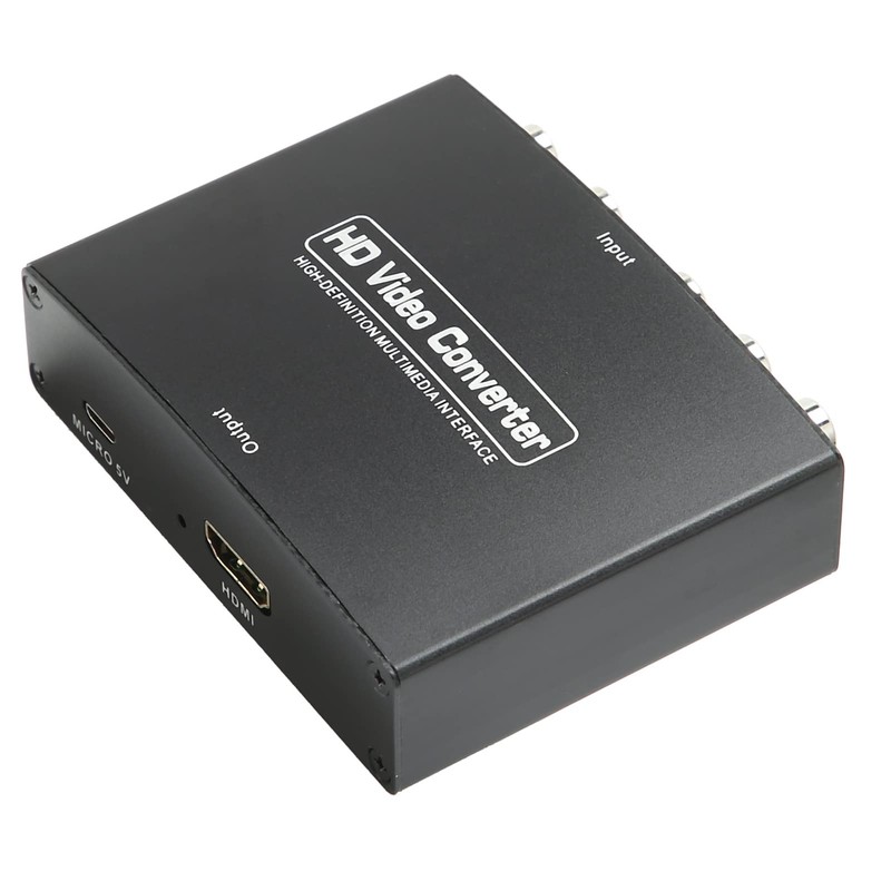 Adaptador de Componente a HDMI, Convertidor de Interfaz Multimedia YPbPr