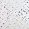 Raon Fine Ribbon Nail Sticker Gel DIY Art Supplies 3-Piece Set / 리본 네일스티커 젤 셀프 아트재료 3종