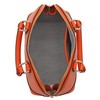 Zip-Around Classic Dome Satchel (Orange)