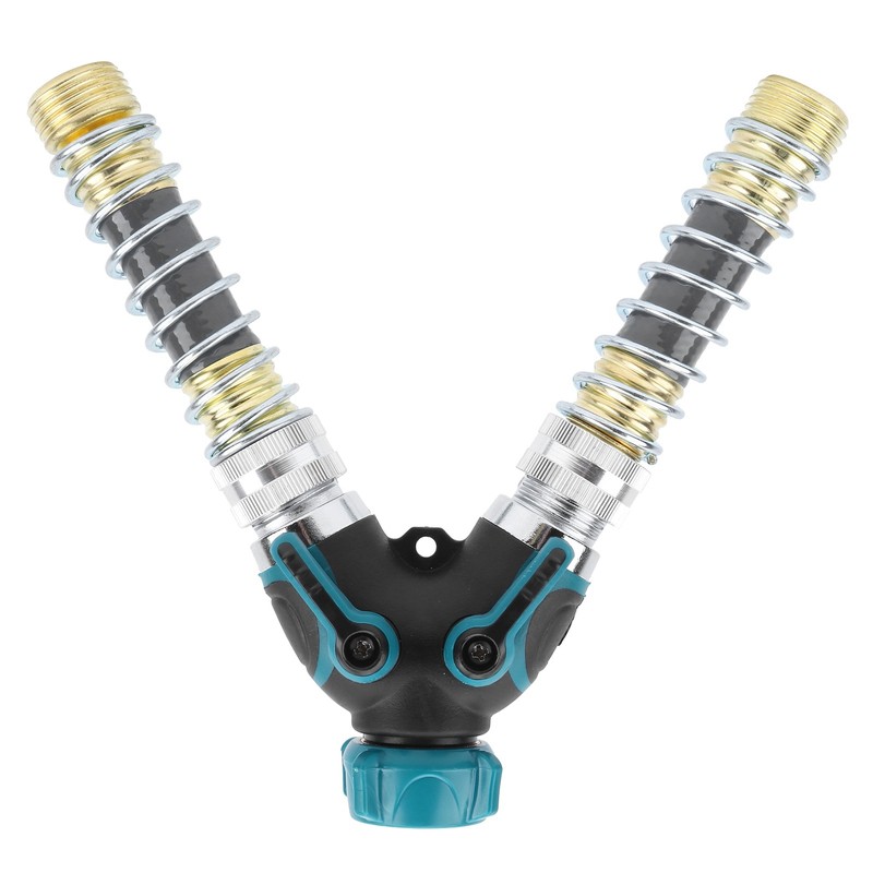 2 Way Y Hose Connector for Garden Water Pipe Splitter