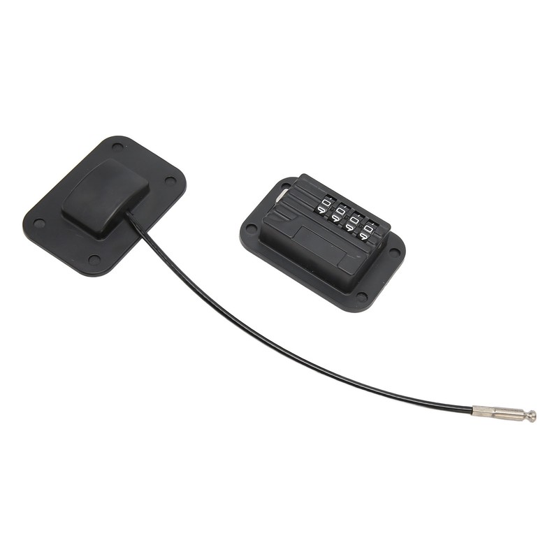 Refrigerator Lock Combination Design Plastic Stainless Steel Easy Mounting Freezer