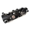 JMKTMP Universal Joints 1" DD X 3/4" DD Black Steering