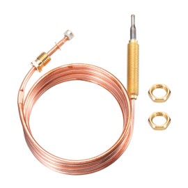 sourcing map 71" Thermocouple 800 Degree Gas Fireplaces Thermocouple Replacement M8 for Gas Furnaces, Oven, Fryers, Boilers, Water Heaters