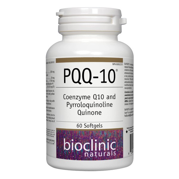 Bioclinic Naturals -  CerebroVital PQQ-10 60 softgels