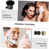 NOLITOY Men's Shaving Set Shaving Bowl Brush Soap Cup Plastic