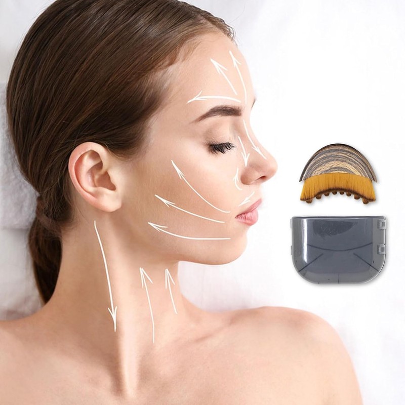 Lymphatic Contour Face and Body Brushes, The Lymphatic Drainage Massager