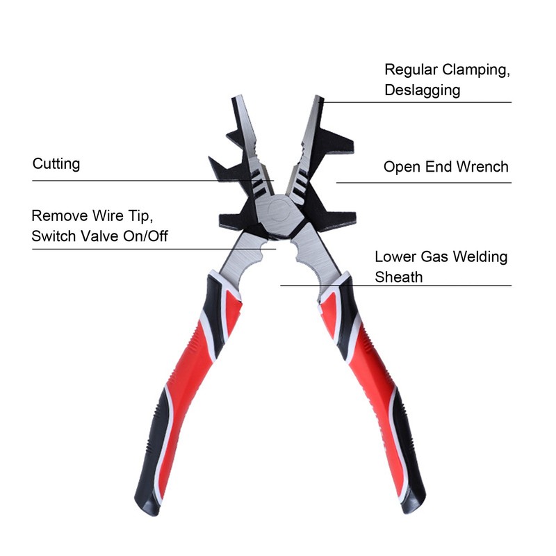 MIG Welding Pliers 8 Inch Multifunctional High Carbon Steel Electric