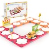 60PC Race Car Track Builder Building Blocks Playset Reversible Racing