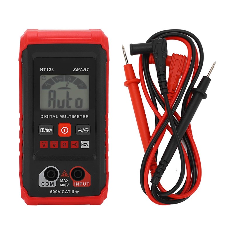 Digital Multimeter, 4000 Counts Smart Measurement Auto Ranging Voltmeter Ohm